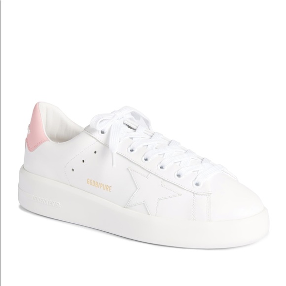 Golden Goose PURESTAR Sneaker White Pink Size 6 36